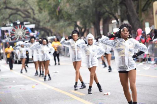 Bayport Parading Society and  Mystic DJ Riders Mardi Gras Parade