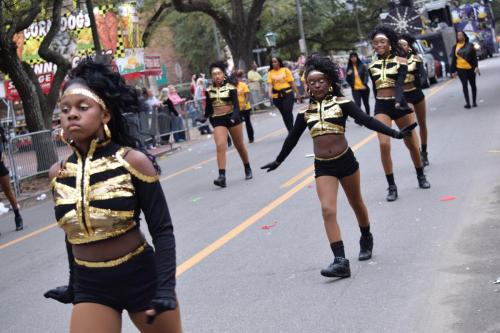 Bayport Parading Society and  Mystic DJ Riders Mardi Gras Parade