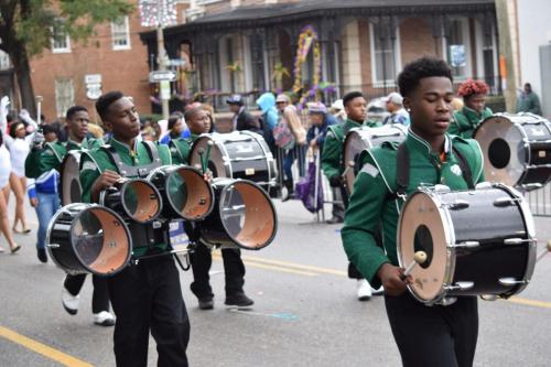 Bayport Parading Society and  Mystic DJ Riders Mardi Gras Parade