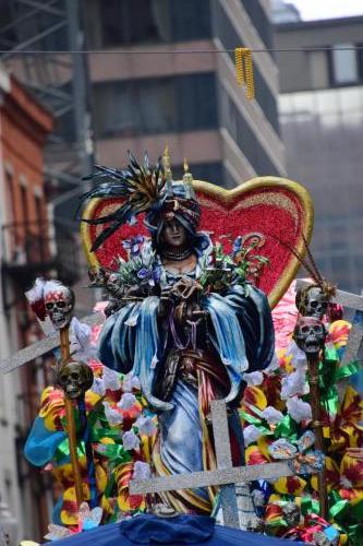 Krewe of Mid-City Parade at Mardi Gras 2018 in New Orleans