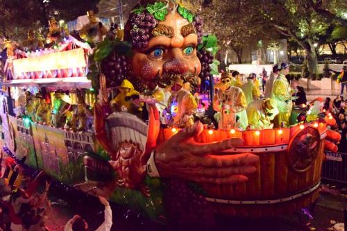 Krewe of Bacchus Parade - Mardi Gras 2018 0030