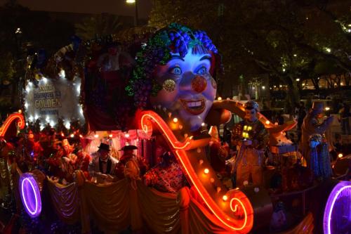 Krewe of Bacchus Parade - Mardi Gras 2018 0041