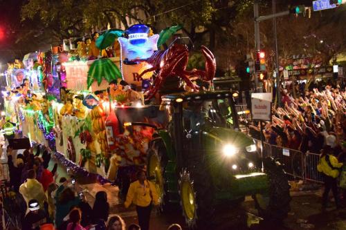 Krewe of Bacchus Parade - Mardi Gras 2018 0046
