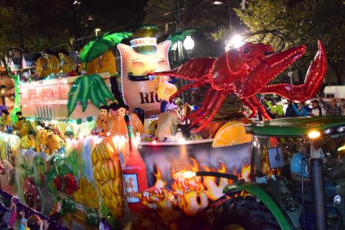 Krewe of Bacchus Parade - Mardi Gras 2018 0049