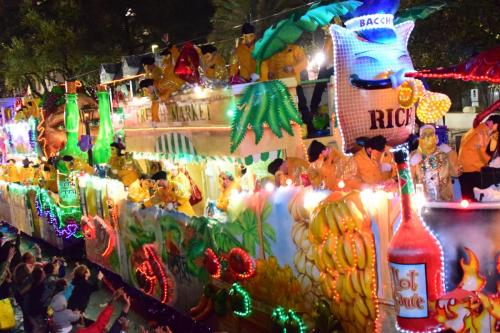 Krewe of Bacchus Parade - Mardi Gras 2018 0052