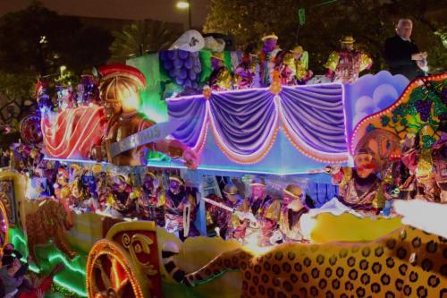 Krewe of Bacchus Parade - Mardi Gras 2018 0075