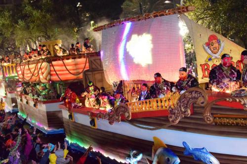 Krewe of Bacchus Parade - Mardi Gras 2018 0086