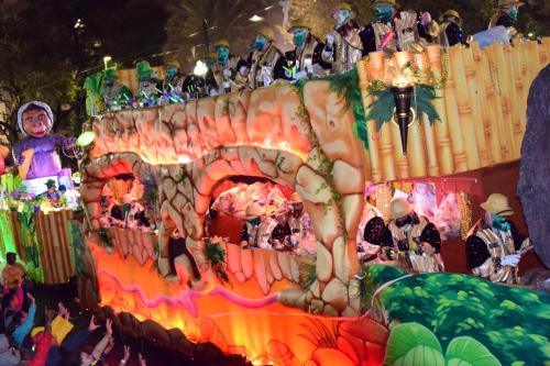 Krewe of Bacchus Parade - Mardi Gras 2018 0131