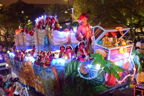 Krewe of Bacchus Parade - Mardi Gras 2018 0145