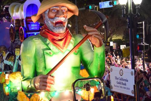 Krewe of Bacchus Parade - Mardi Gras 2018 0201