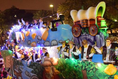 Krewe of Bacchus Parade - Mardi Gras 2018 0207