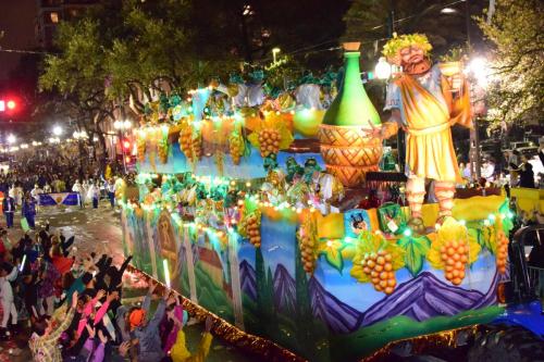Krewe of Bacchus Parade - Mardi Gras 2018 0232