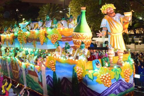 Krewe of Bacchus Parade - Mardi Gras 2018 0235