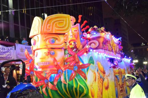 Krewe of Bacchus Parade - Mardi Gras 2018 0316