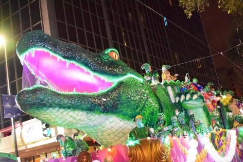 Krewe of Bacchus Parade - Mardi Gras 2018 0329