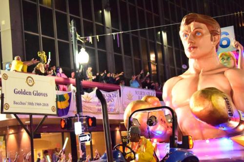Krewe of Bacchus Parade - Mardi Gras 2018 0378