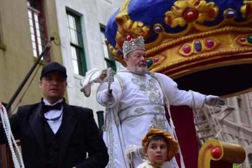Krewe of Okeanos Parade at Mardi Gras 2018 in New Orleans
