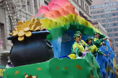 Krewe of Okeanos Parade at Mardi Gras 2018 in New Orleans