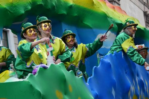 Krewe of Okeanos Parade at Mardi Gras 2018 in New Orleans
