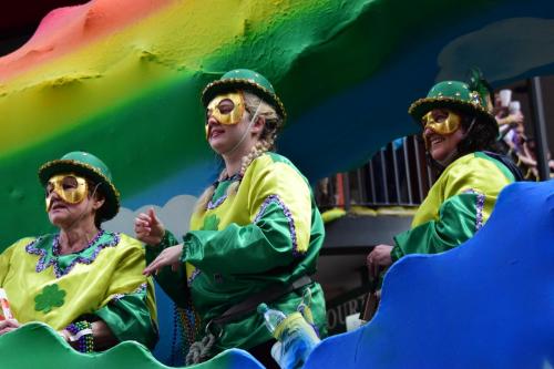 Krewe of Okeanos Parade at Mardi Gras 2018 in New Orleans