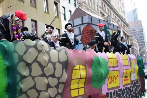 Krewe of Okeanos Parade at Mardi Gras 2018 in New Orleans