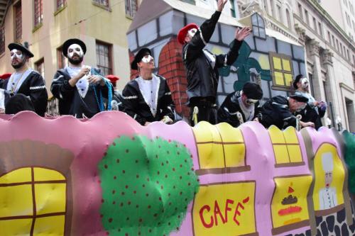 Krewe of Okeanos Parade at Mardi Gras 2018 in New Orleans