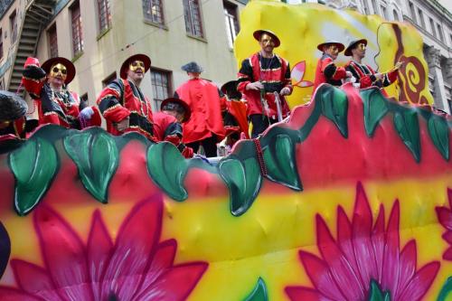 Krewe of Okeanos Parade at Mardi Gras 2018 in New Orleans