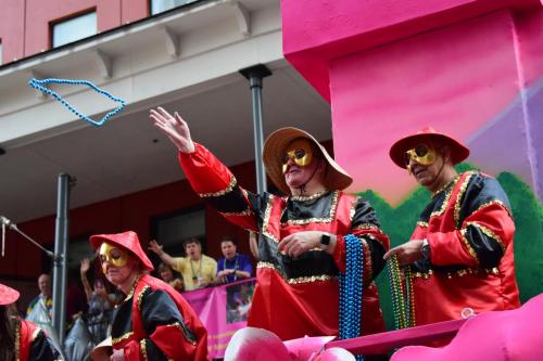 Krewe of Okeanos Parade at Mardi Gras 2018 in New Orleans