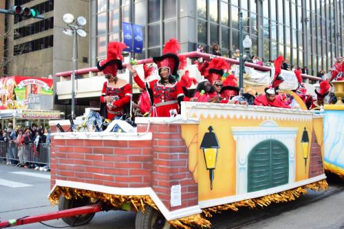Krewe of Zulu Parade during Mardi Gras