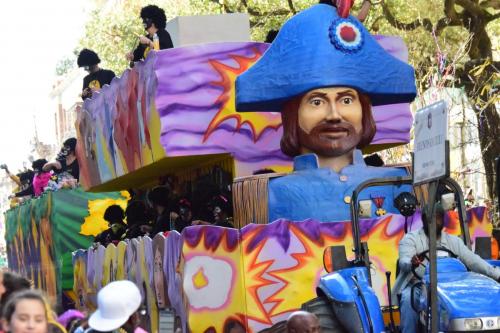 Krewe of Zulu Parade during Mardi Gras
