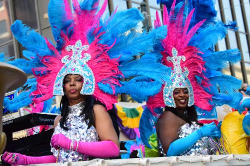 Krewe of Zulu Parade during Mardi Gras