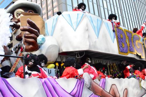 Krewe of Zulu Parade during Mardi Gras
