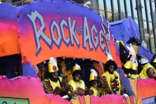 Krewe of Zulu Parade during Mardi Gras