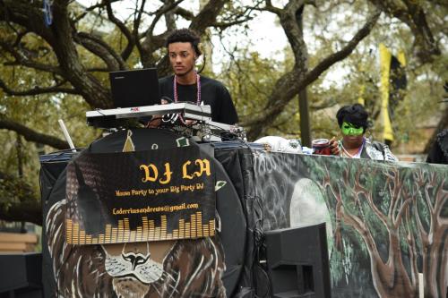 Bayport Parading Society and  Mystic DJ Riders Mardi Gras Parade