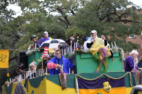 Bayport Parading Society and  Mystic DJ Riders Mardi Gras Parade