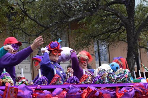 Bayport Parading Society and  Mystic DJ Riders Mardi Gras Parade