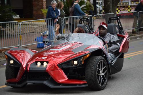 Bayport Parading Society and  Mystic DJ Riders Mardi Gras Parade