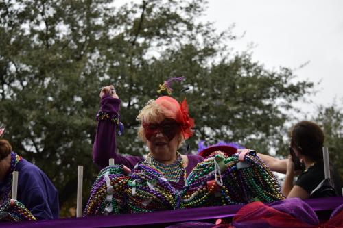 Bayport Parading Society and  Mystic DJ Riders Mardi Gras Parade