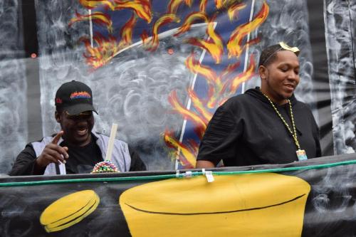 Bayport Parading Society and  Mystic DJ Riders Mardi Gras Parade