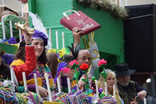 Bayport Parading Society and  Mystic DJ Riders Mardi Gras Parade