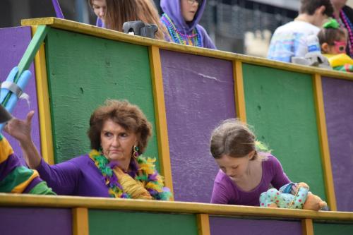 Bayport Parading Society and  Mystic DJ Riders Mardi Gras Parade