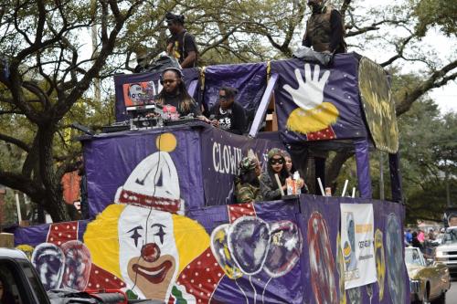 Bayport Parading Society and  Mystic DJ Riders Mardi Gras Parade
