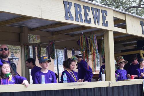 Bayport Parading Society and  Mystic DJ Riders Mardi Gras Parade