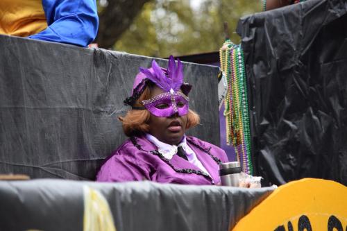 Bayport Parading Society and  Mystic DJ Riders Mardi Gras Parade