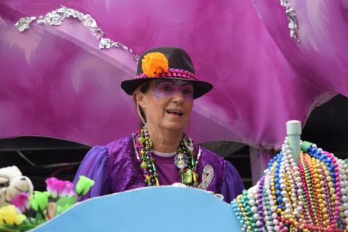 Bayport Parading Society and  Mystic DJ Riders Mardi Gras Parade