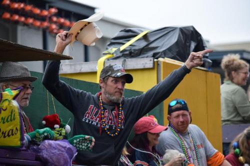 Bayport Parading Society and  Mystic DJ Riders Mardi Gras Parade