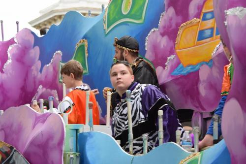 Bayport Parading Society and  Mystic DJ Riders Mardi Gras Parade