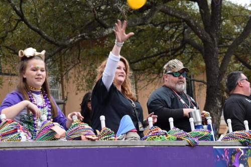 Bayport Parading Society and  Mystic DJ Riders Mardi Gras Parade