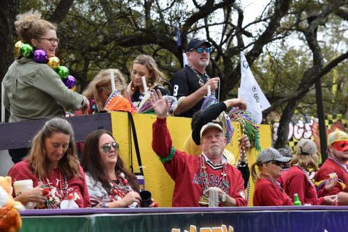 Bayport Parading Society and  Mystic DJ Riders Mardi Gras Parade