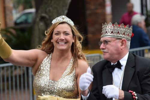 Bayport Parading Society and  Mystic DJ Riders Mardi Gras Parade